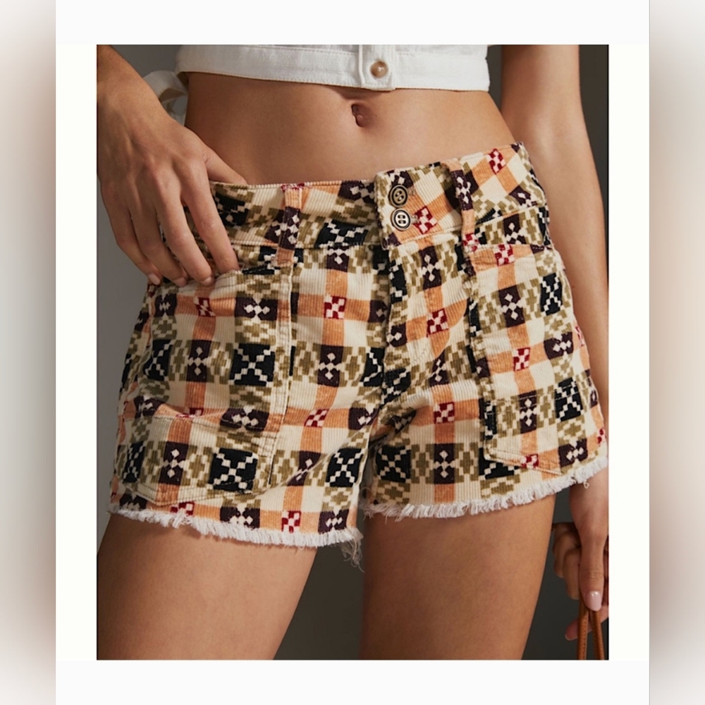 Pilcro Anthropologie | The Wanderer Low-rise Shorts